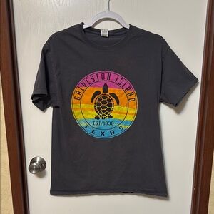 Galveston Island Reptile T-Shirt - Black Size M
